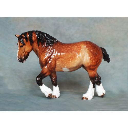 Babette, Draft Horse Mare - golden bay