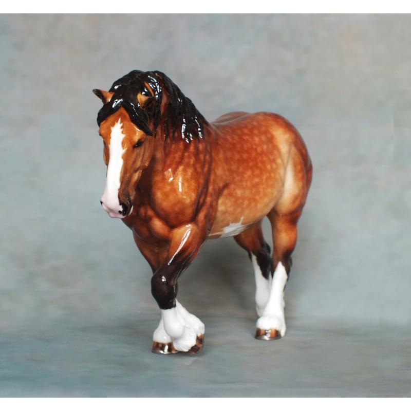 Babette, Draft Horse Mare - golden bay