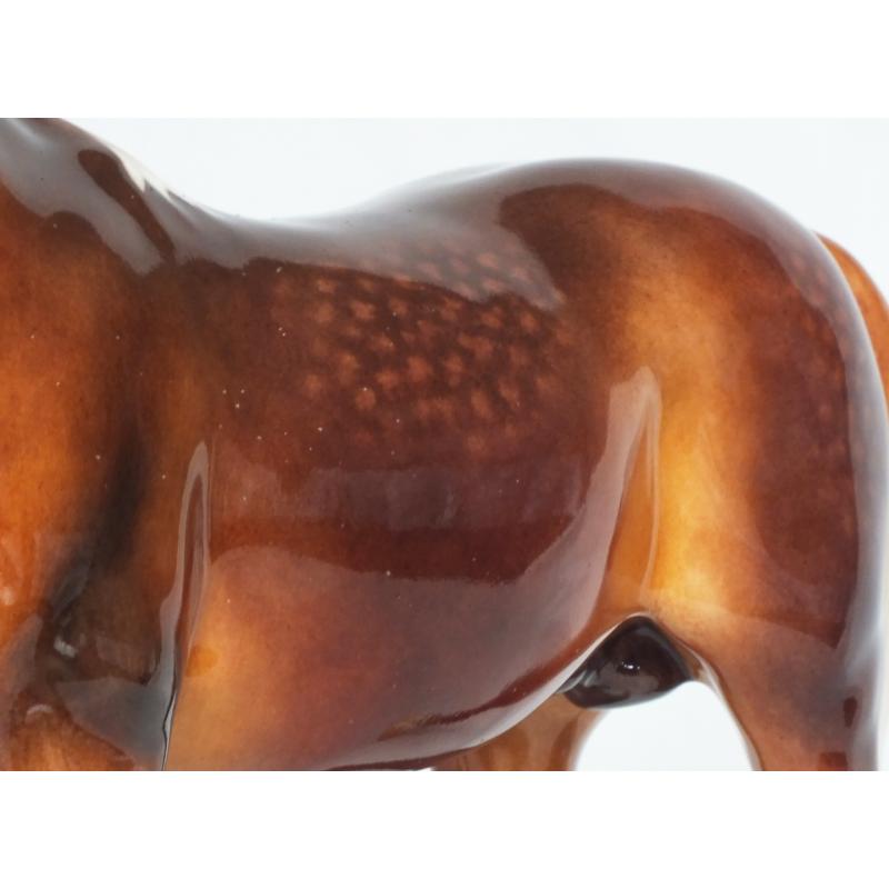 Beswick Bahram Arabian Stallion - Dapple Chestnut