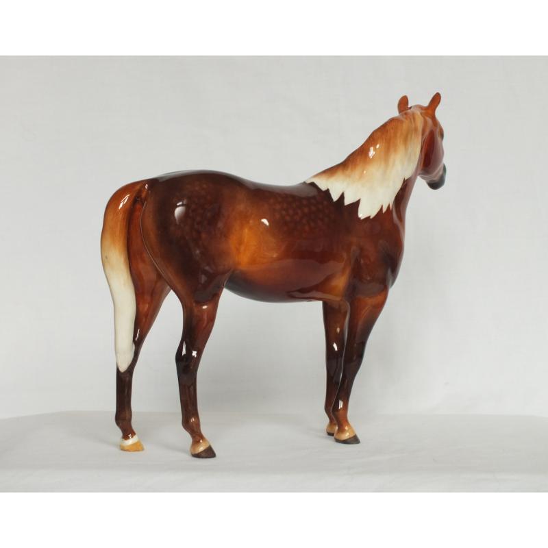 Beswick Bahram Arabian Stallion - Dapple Chestnut