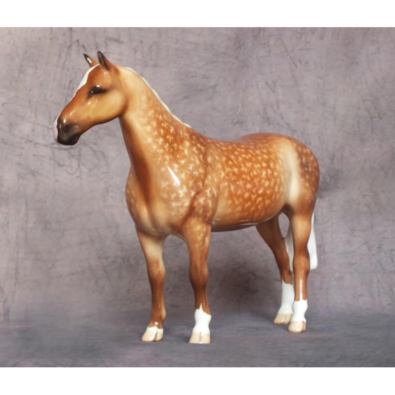 Beswick Huntsmans Horse - Dapple Palomino