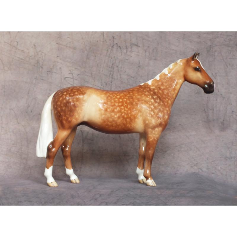 Beswick Huntsmans Horse - Dapple Palomino