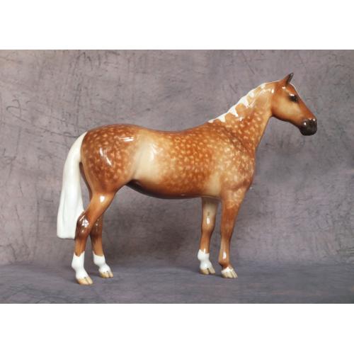 Beswick Huntsmans Horse - Dapple Palomino