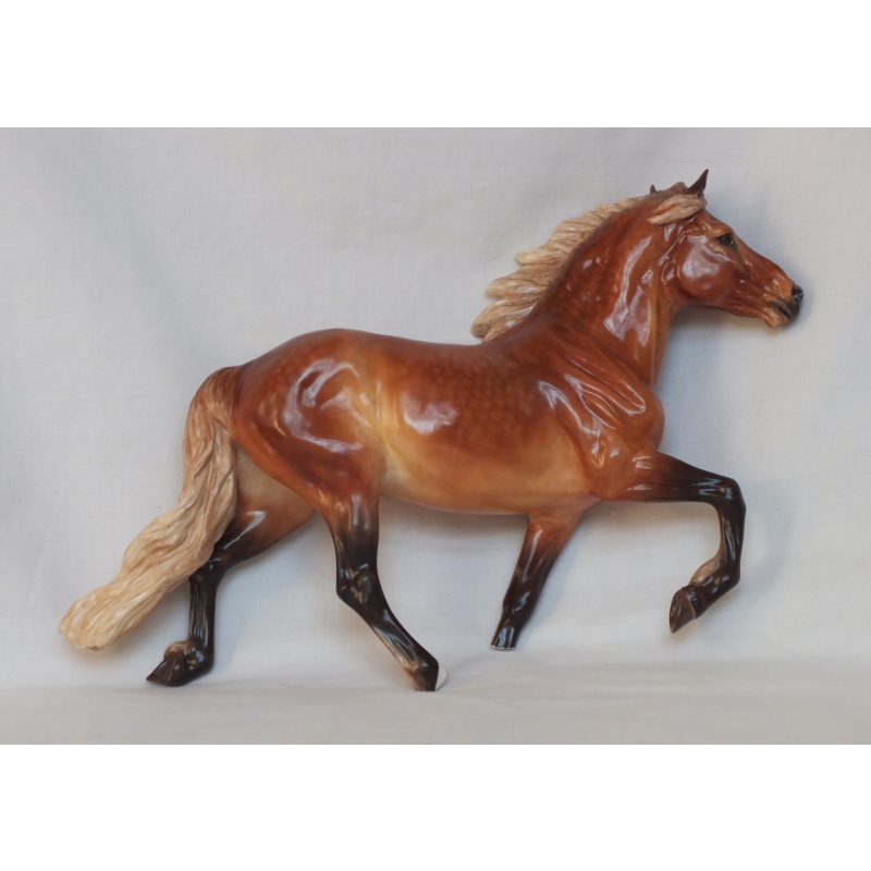 Bjalla - Icelandic Pony - Silver Dapple Painting Standard
