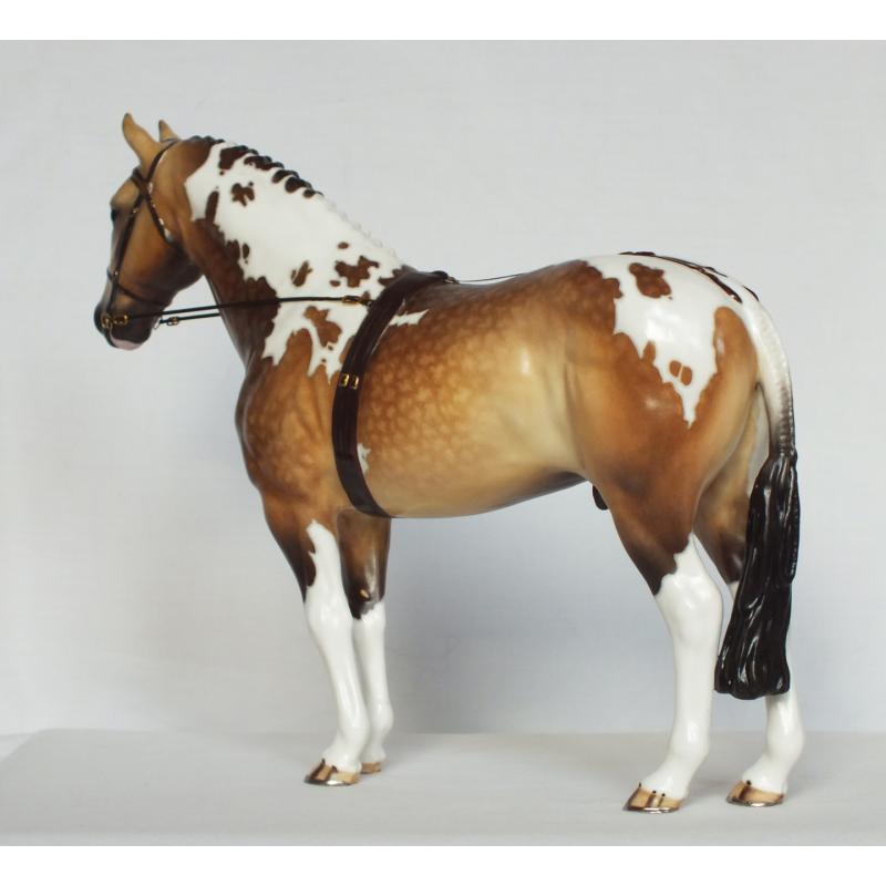 Cleveland Bay Stallion Mold - Custom to Buckskin Pinto