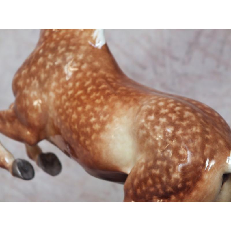 Franklin Mint Large Lipizzaner Mold - Dapple Palomino