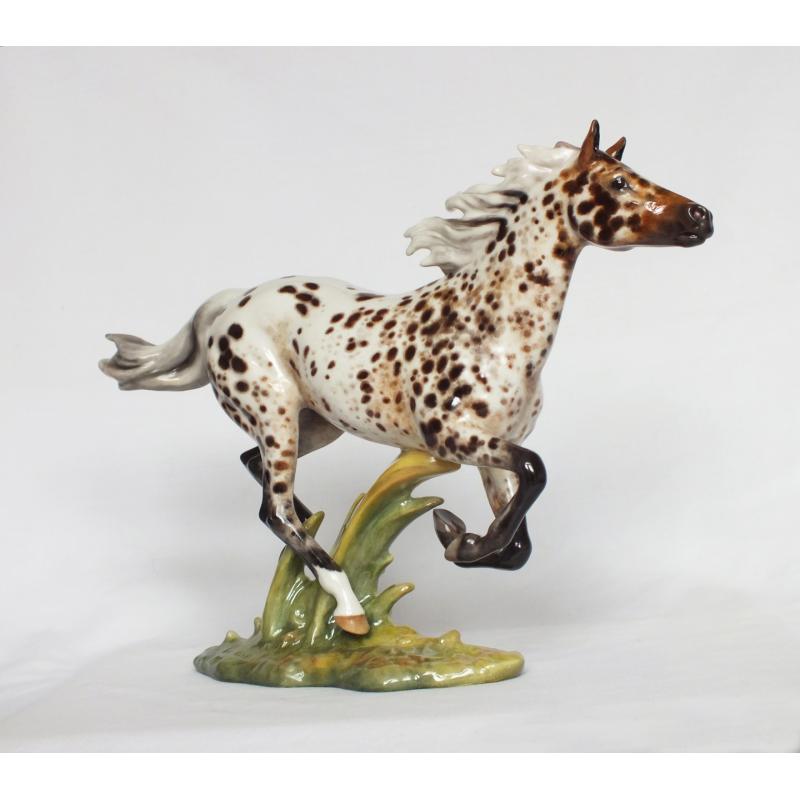 Goebel Galloping Horse - Appaloosa