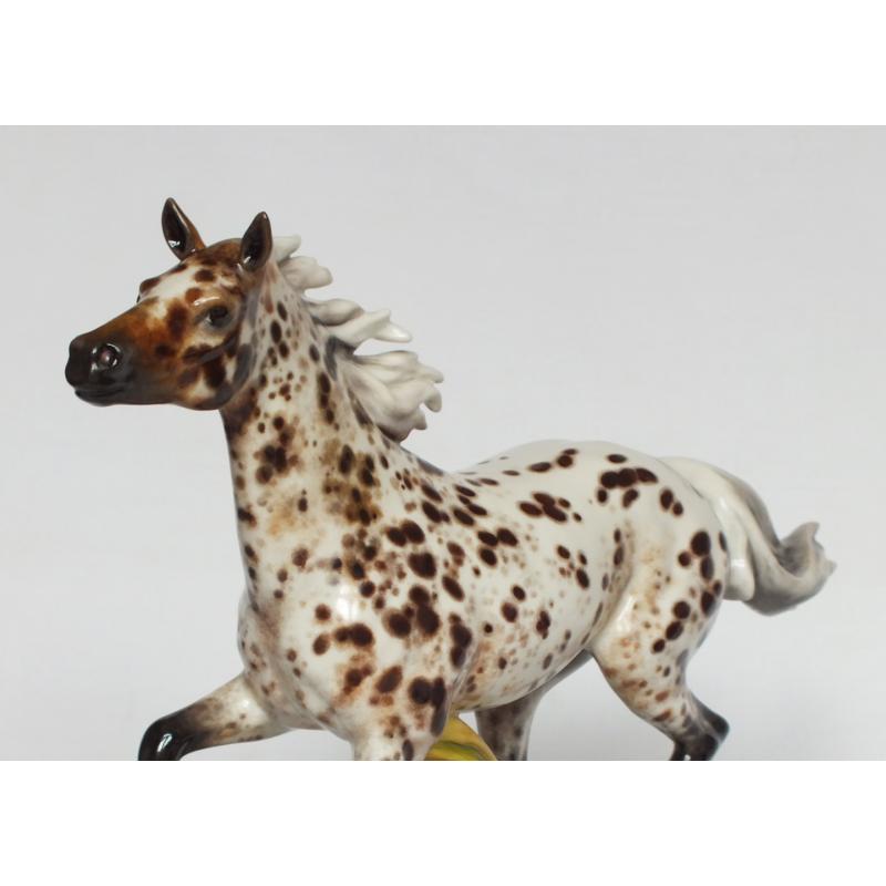 Goebel Galloping Horse - Appaloosa