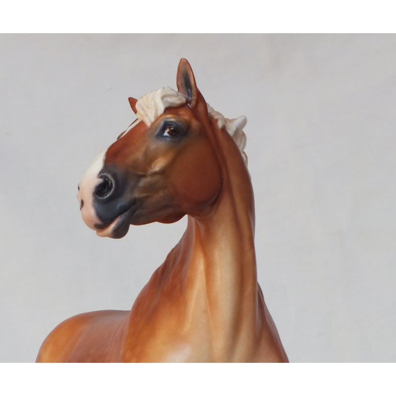 Gustav, Draft Stallion - on Base Version - Original Finish Painting Standard