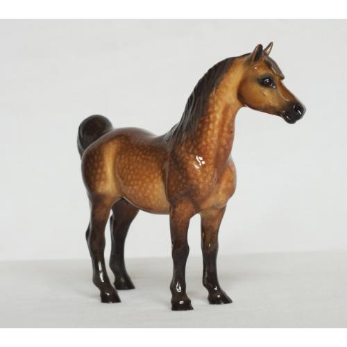 Hagen Renaker Arab Stallion mold - Rose Dapple