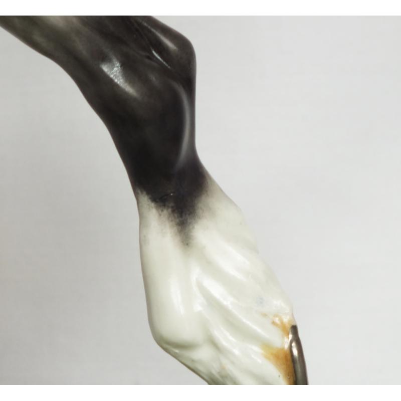 Hereford Fine China Shire Horse Stallion - Dapple Grey