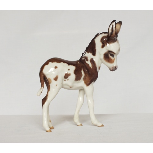 Hutschenreuther Porcelain (Germany) Donkey - Brown Spotted