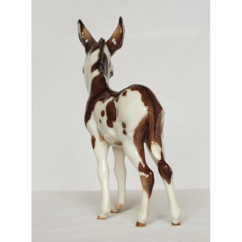 Hutschenreuther Porcelain (Germany) Donkey - Brown Spotted