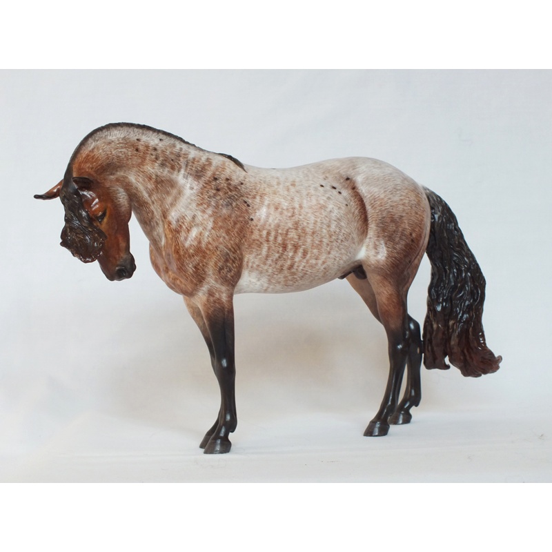 Maxixe de Barrios, Original Finish Bay Roan - Long Sold Out Edition