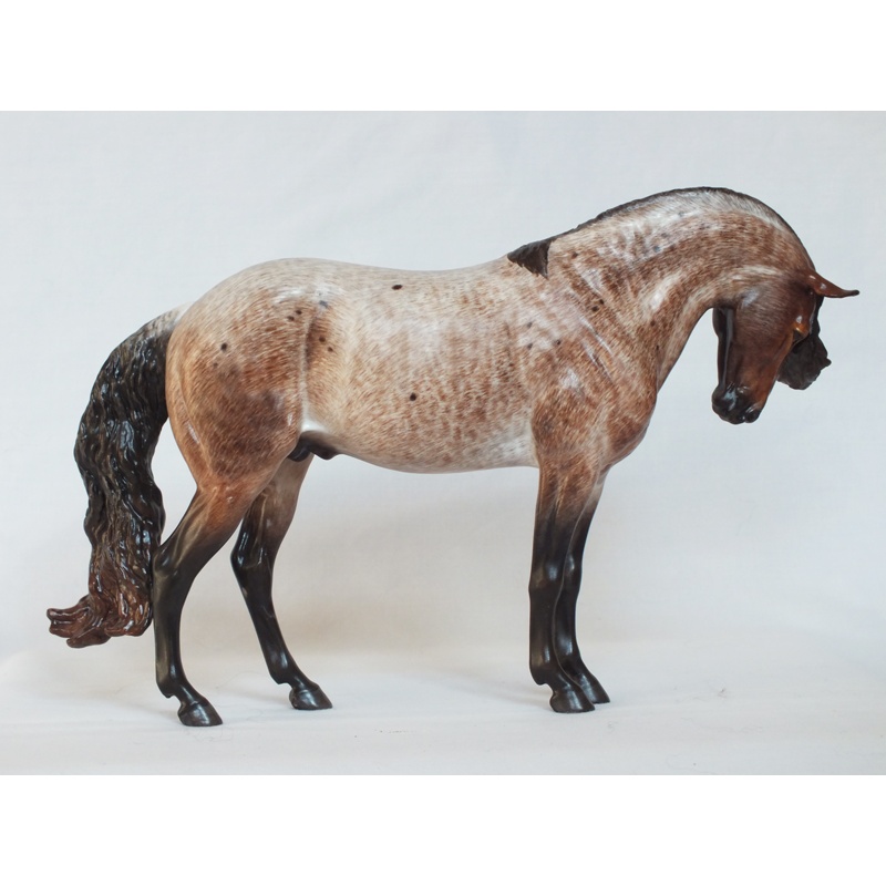 Maxixe de Barrios, Original Finish Bay Roan - Long Sold Out Edition