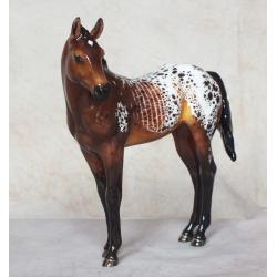 Quarter Horse Filly Foal - Clay Custom - Appaloosa