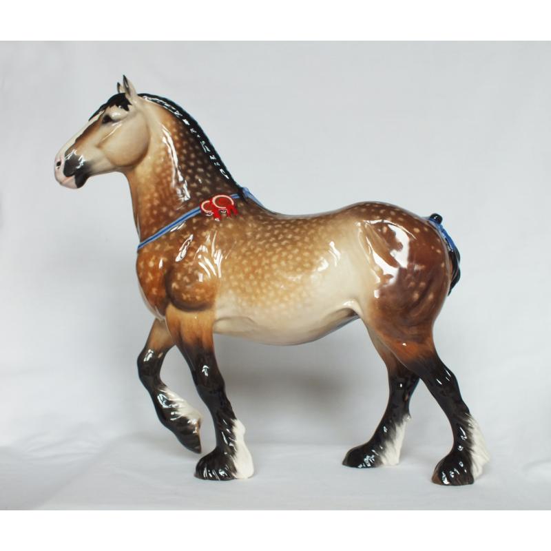 Royal Doulton Shire Horse Mare - Rose Dapple Grey