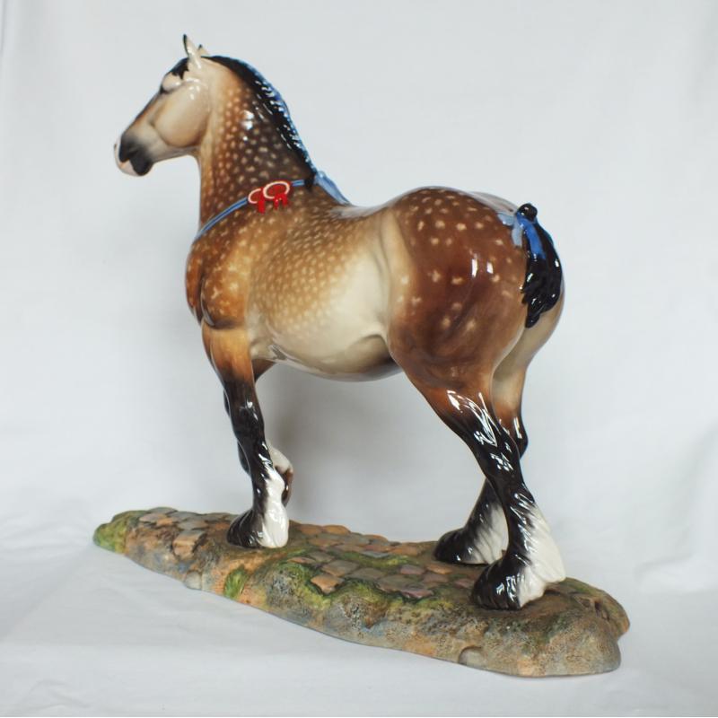 Royal Doulton Shire Horse Mare - Rose Dapple Grey