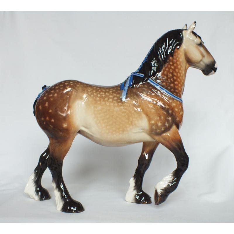 Royal Doulton Shire Horse Mare - Rose Dapple Grey