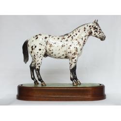 Royal Worcester Quarter Horse Stallion Mold - Leopard Appaloosa