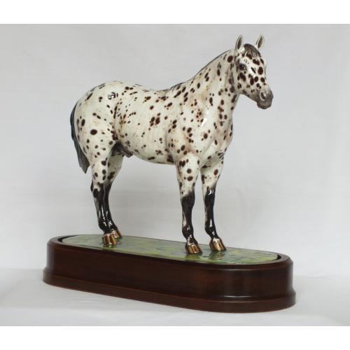Royal Worcester Quarter Horse Stallion Mold - Leopard Appaloosa