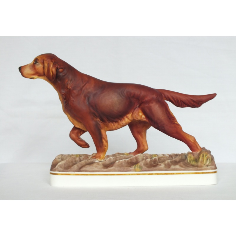 Two China Dogs - Royal Worcester and Rosenthal.