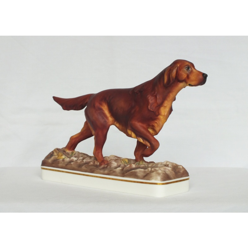 Two China Dogs - Royal Worcester and Rosenthal.