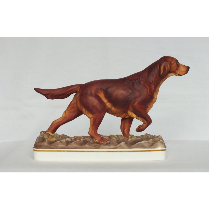 Two China Dogs - Royal Worcester and Rosenthal.