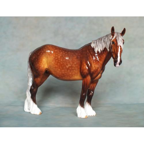 Rose - Draft Mare - Red Silver Dapple