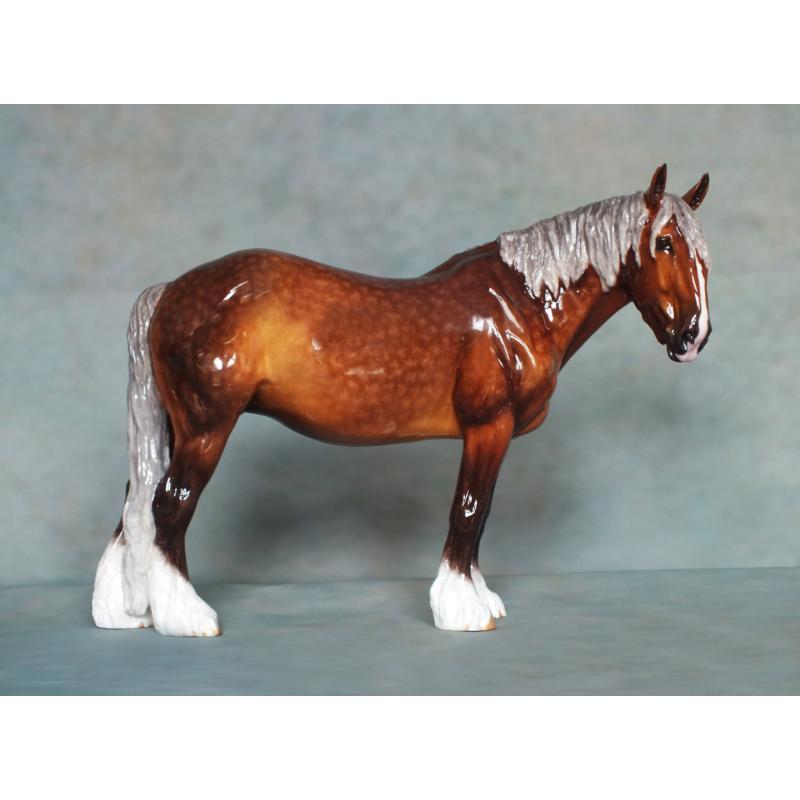 Rose - Draft Mare - Red Silver Dapple