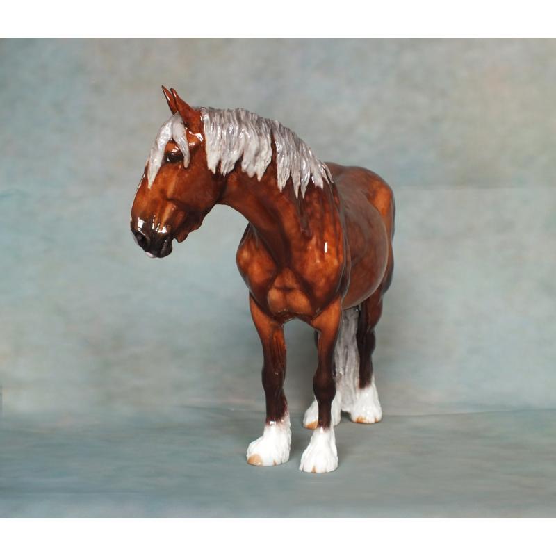 Rose - Draft Mare - Red Silver Dapple