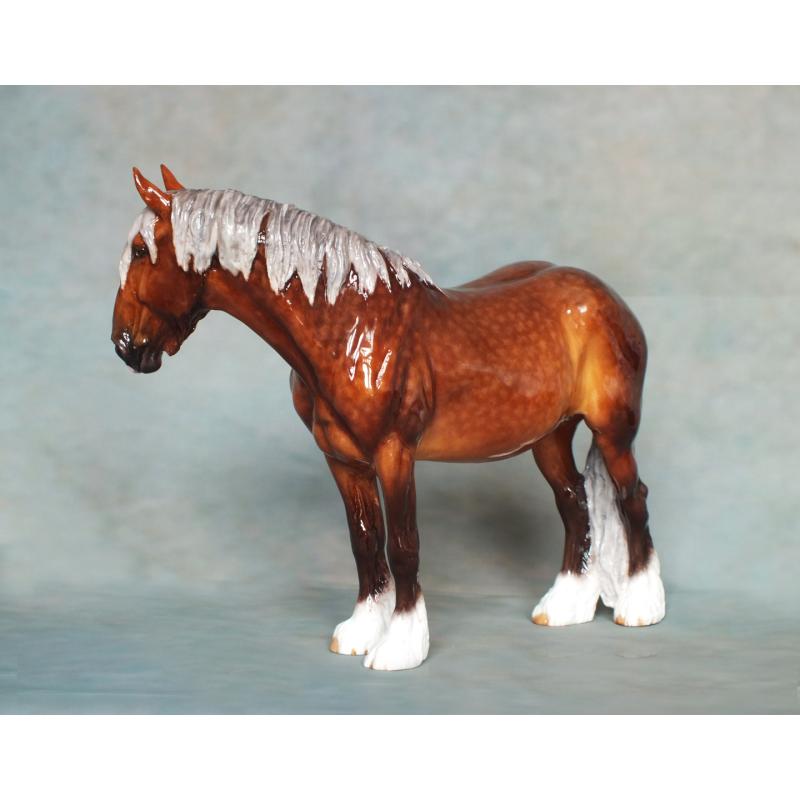 Rose - Draft Mare - Red Silver Dapple