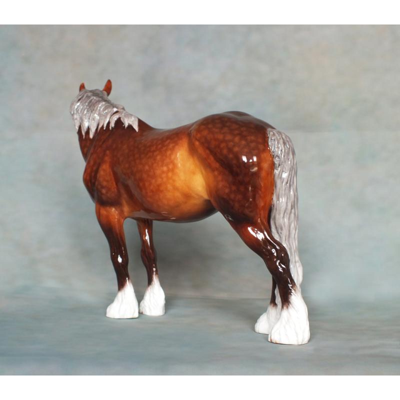 Rose - Draft Mare - Red Silver Dapple