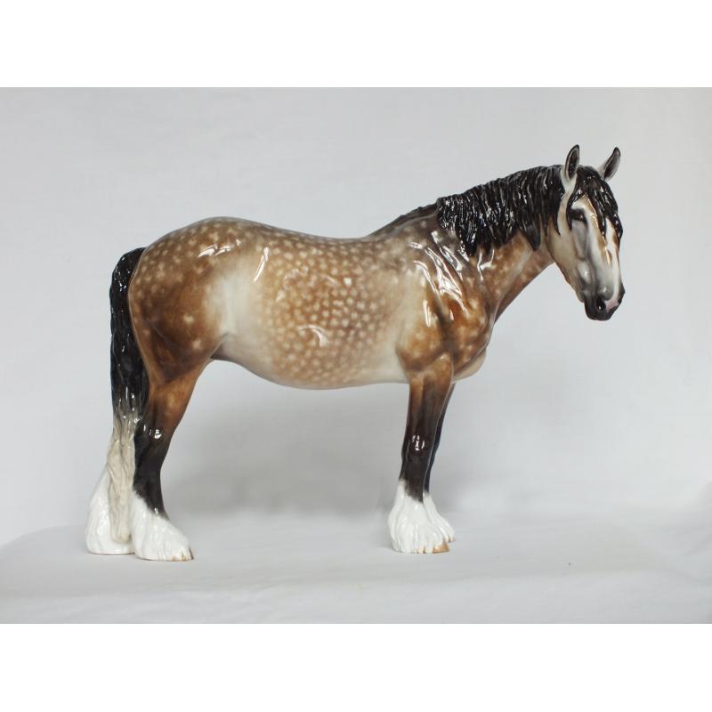 Rose - Draft Mare - Rose Dapple Grey