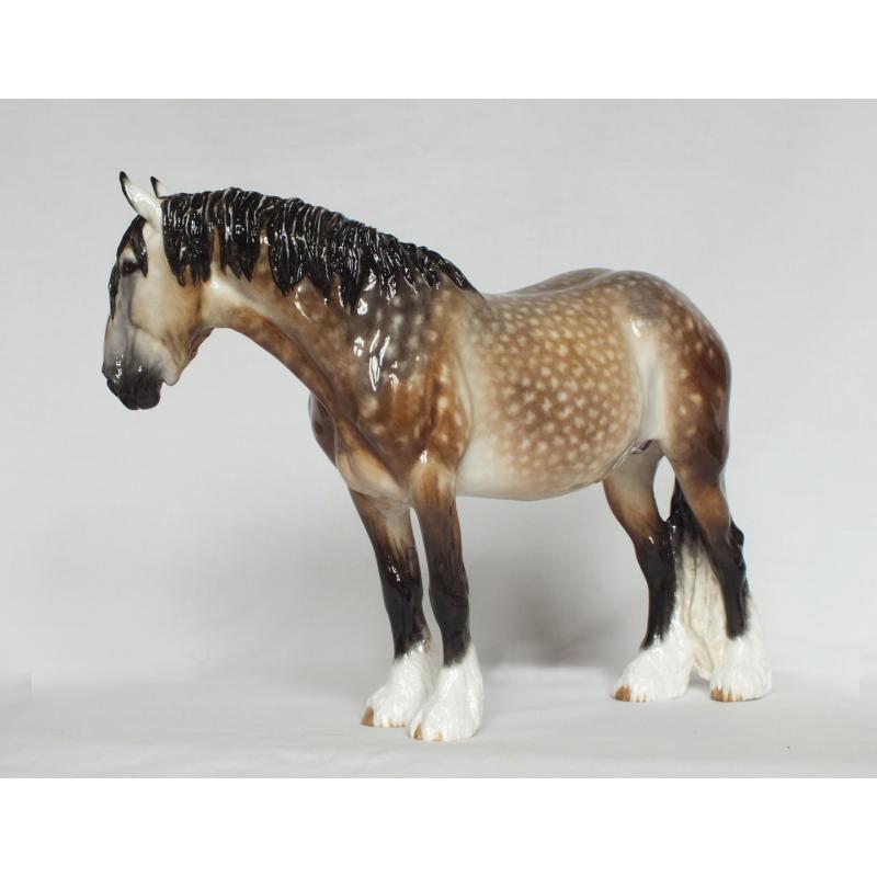 Rose - Draft Mare - Rose Dapple Grey