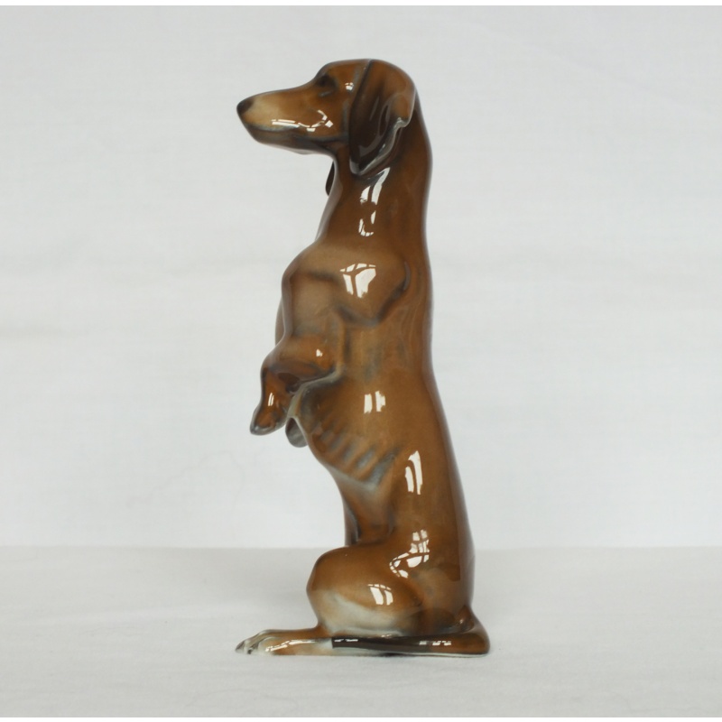 Two China Dogs - Royal Worcester and Rosenthal.