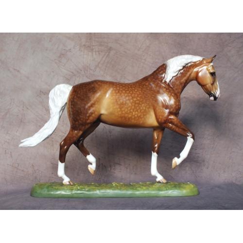 Roy le Deuxieme, Warmblood Stallion - Dapple Palomino