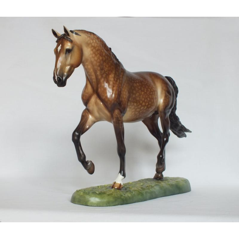 Roy le Deuxieme, Warmblood Stallion, Rose Dapple Grey