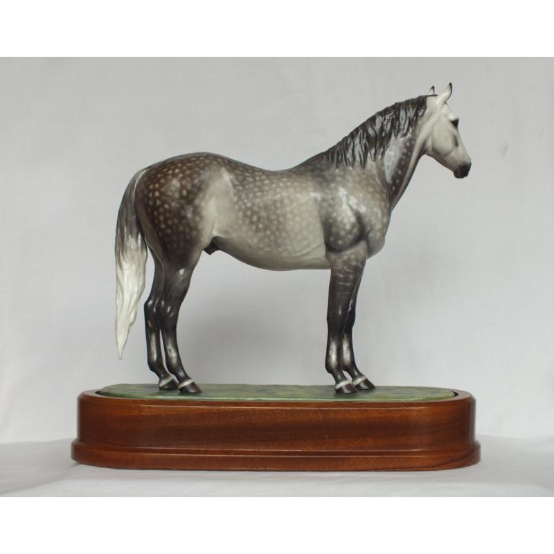 Royal Worcester Hyperion, Thoroughbred - Dapple Grey