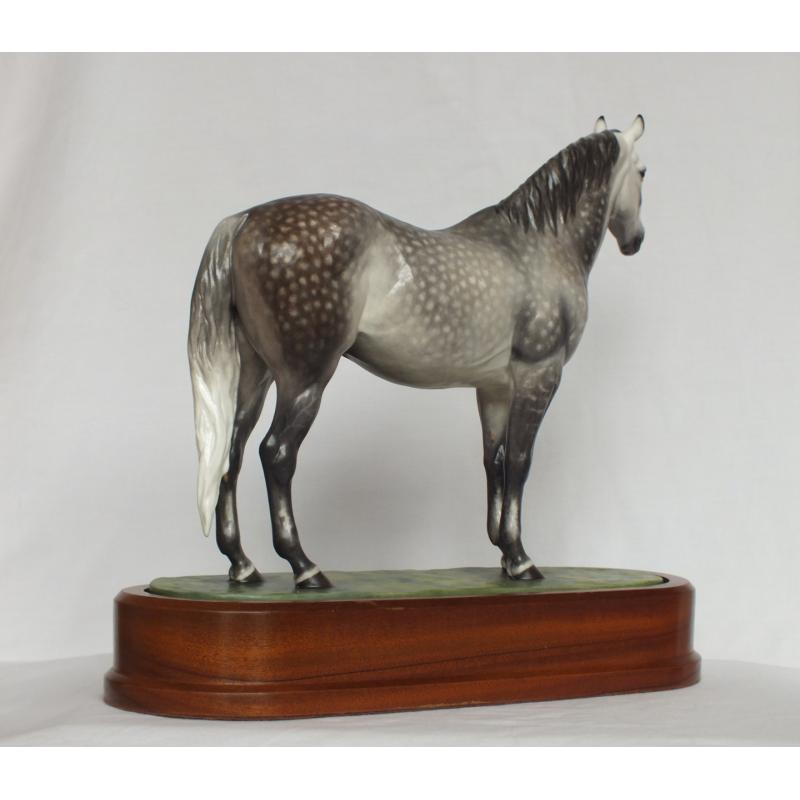 Royal Worcester Hyperion, Thoroughbred - Dapple Grey
