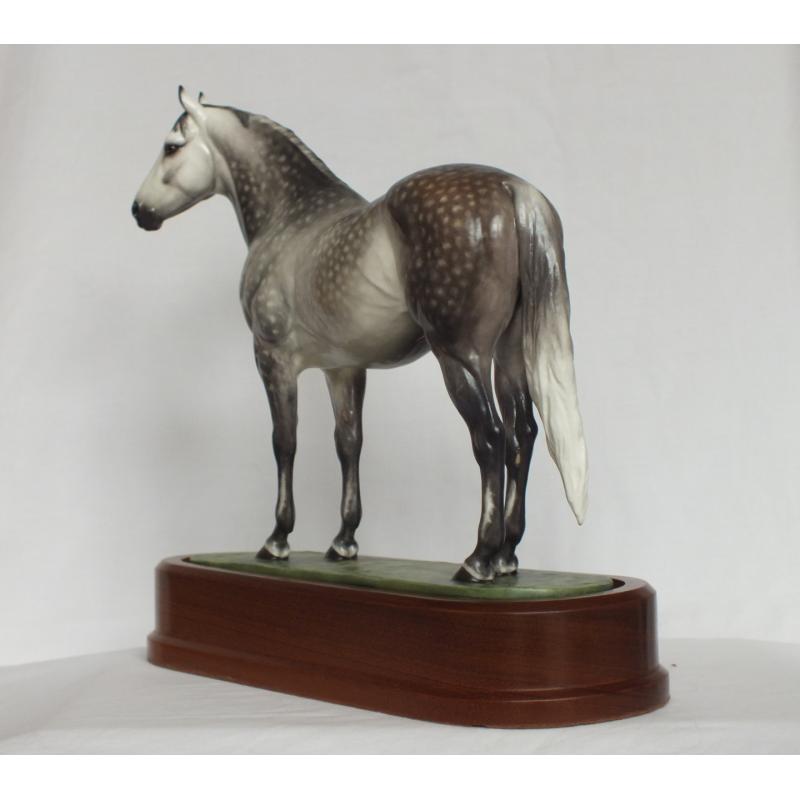 Royal Worcester Hyperion, Thoroughbred - Dapple Grey