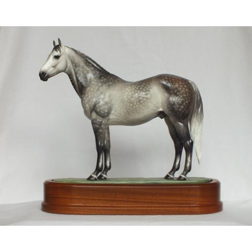 Royal Worcester Hyperion, Thoroughbred - Dapple Grey