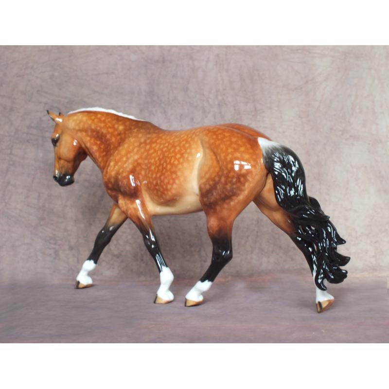 Cowboy Tater, Stock Horse - Golden Dapple Dun