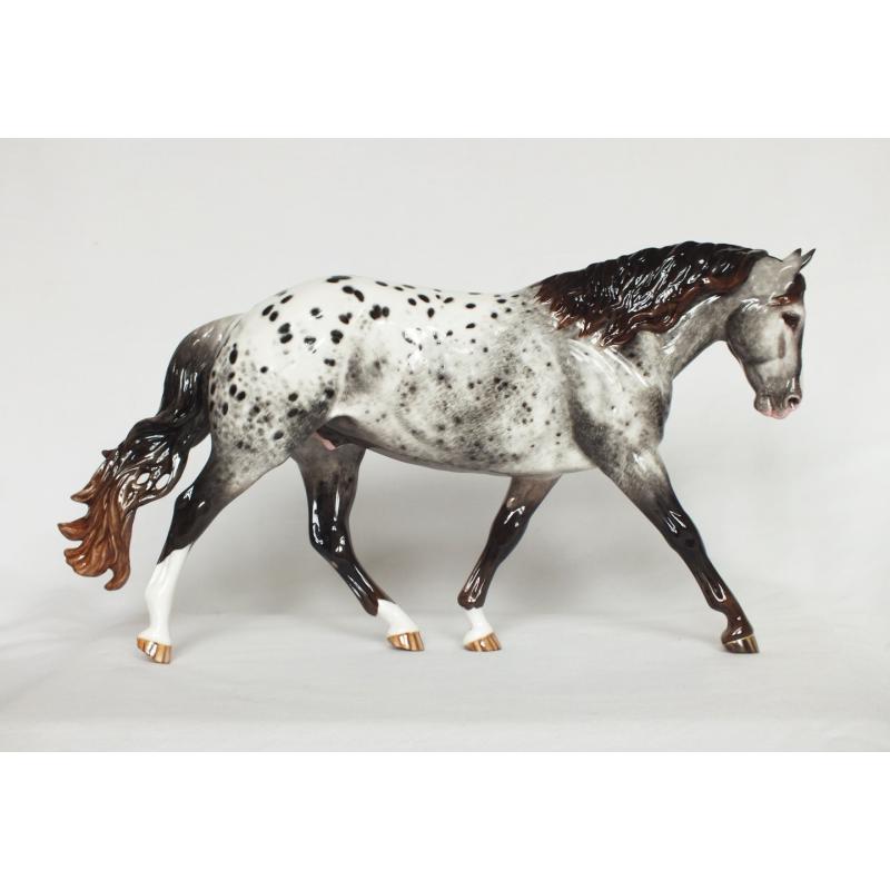 Cowboy Tater, Stock Horse - Grey Blanket Appaloosa