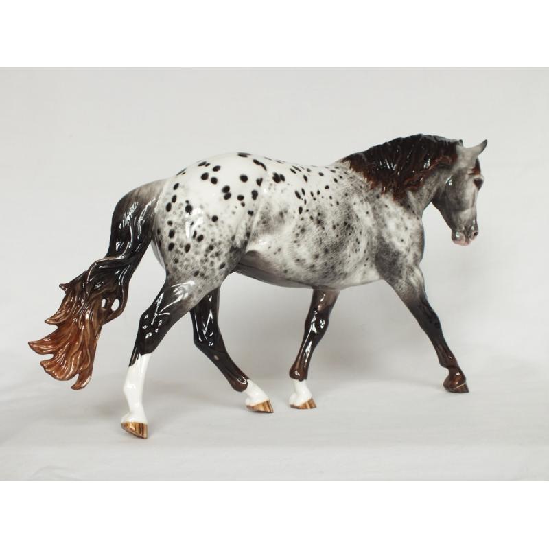 Cowboy Tater, Stock Horse - Grey Blanket Appaloosa