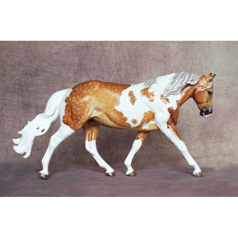 Cowboy Tater, Stock Horse - Dapple Pinto