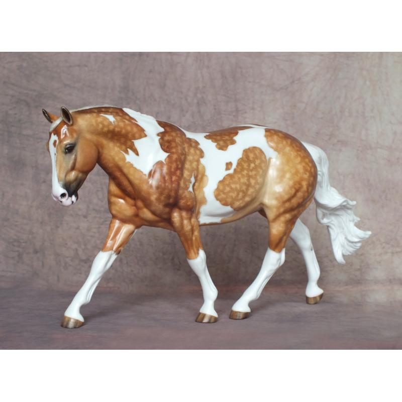 Cowboy Tater, Stock Horse - Dapple Pinto