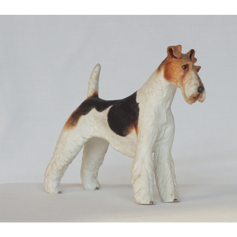 Albany Fine China Wire Hair Fox Terrier Dog